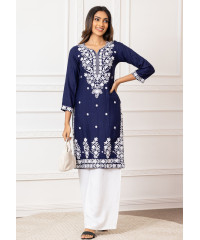 YELI EMBROIDERY KURTHA