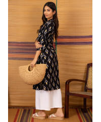 INDHIRA BLACK KURTA