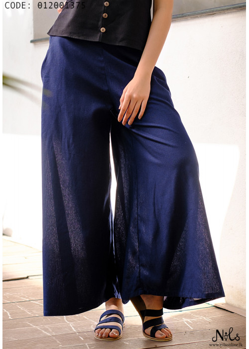 MILLIE NAVY BLUE CASUAL PANT
