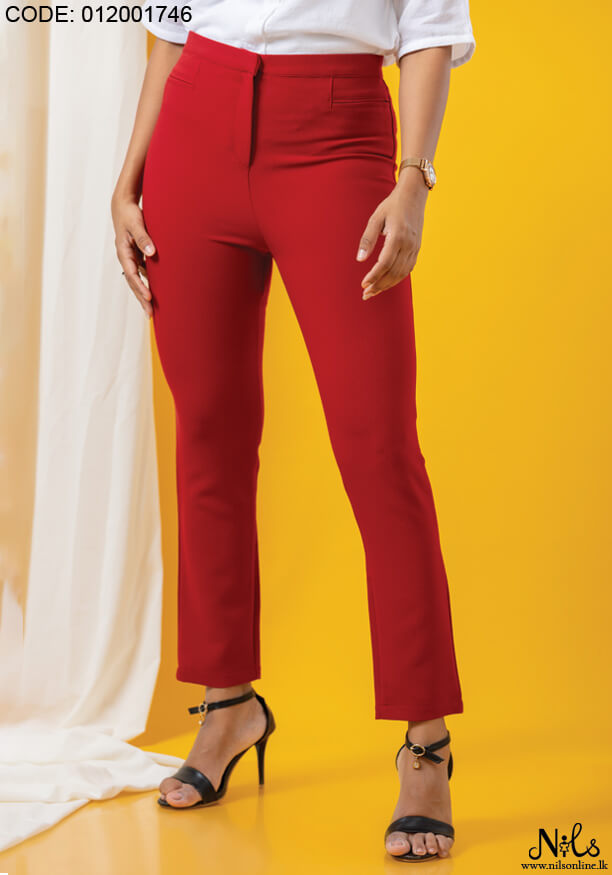 EVERLANE RED PANT