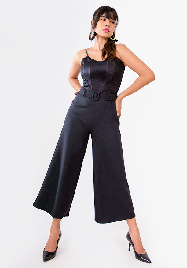 AMORA BAGGY BLACK PANT 