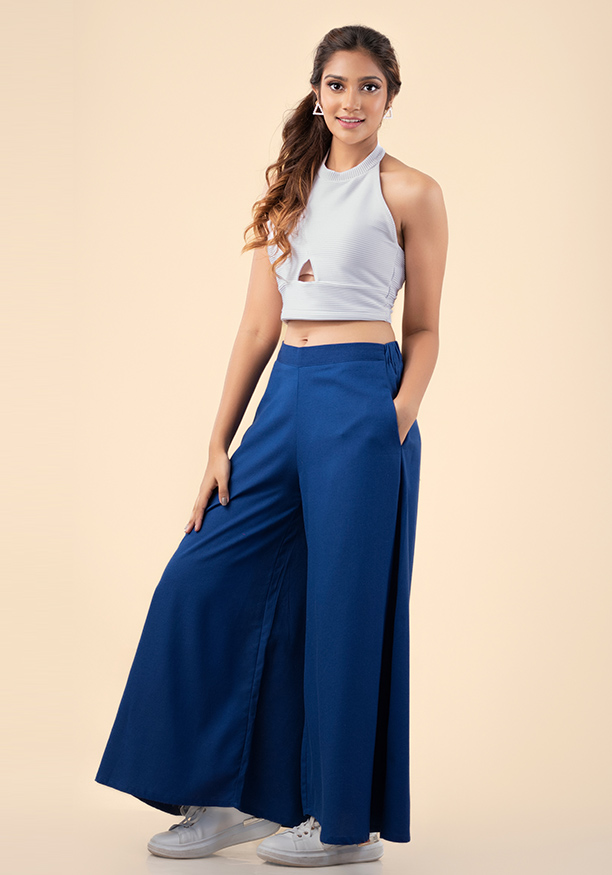 Wide Leg Pants Casual Outfit - I'll Have Whatever She Is Having