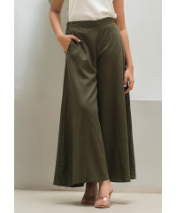 DIXIE GREEN WIDE LEG PANT