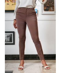NEVA LIGHT BROWN OFFICE PANT