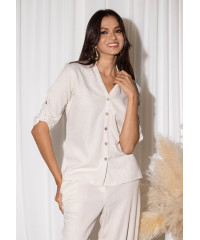 TERRY OFF WHITE BAGGY PANT TERRY OFF WHITE BAGGY PANT