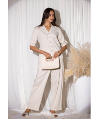 TERRY OFF WHITE BAGGY PANT TERRY OFF WHITE BAGGY PANT