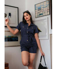 MELINA BLUE JUMPSUIT