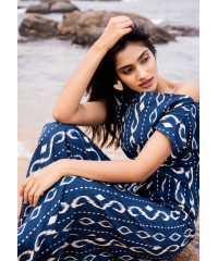 MELINA BLUE JUMPSUIT