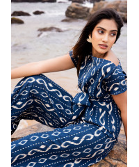 MELINA BLUE JUMPSUIT