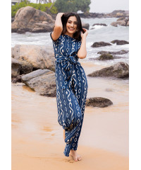 MELINA BLUE JUMPSUIT