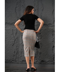 ANIKA TIGHT MIDI SKIRT 