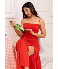 JESSICA FRONT SLIT DRESS