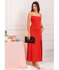 JESSICA FRONT SLIT DRESS