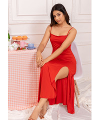 JESSICA FRONT SLIT DRESS