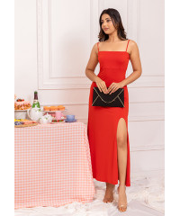 JESSICA FRONT SLIT DRESS