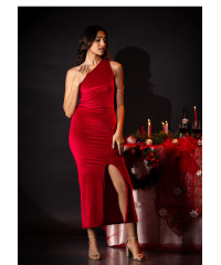 LIZZY PARTY WEAR RED DRESS 