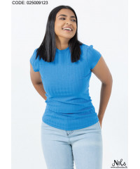 ZINETH BLUE TOP