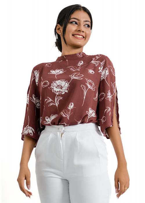 KENIA FLORAL TOP