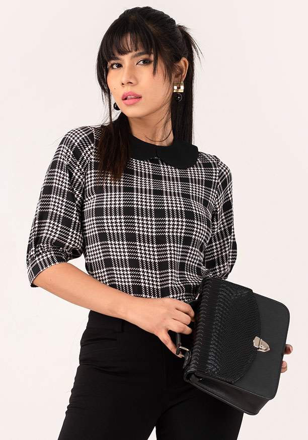 OLIVIA PETERPAN BLOUSE