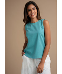 CHARLOTTE SLEEVELESS BLOUSE