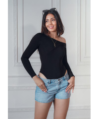 NATASHA ONE SHOULDER LONG SLEEVE TOP