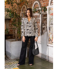 ELESABETH GOLD EMB BLOUSE