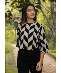 NALIE CROP BLOUSE