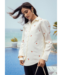 ZERAH EMB YELLOW BLOUSE ZERAH EMB YELLOW BLOUSE