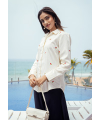 ZERAH EMB YELLOW BLOUSE ZERAH EMB YELLOW BLOUSE