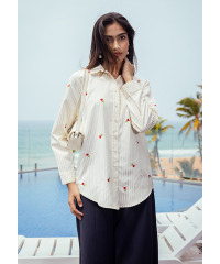 ZERAH EMB YELLOW BLOUSE ZERAH EMB YELLOW BLOUSE