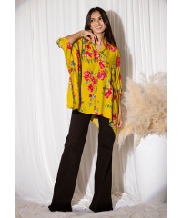 SHIFRA BAGGY YELLOW SHIRT