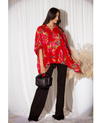 SHIFRA BAGGY RED SHIRT SHIFRA BAGGY RED SHIRT