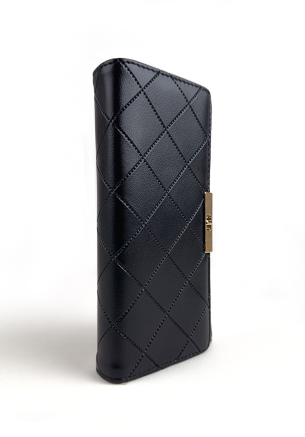AMY BLACK BUCKLE WALLET