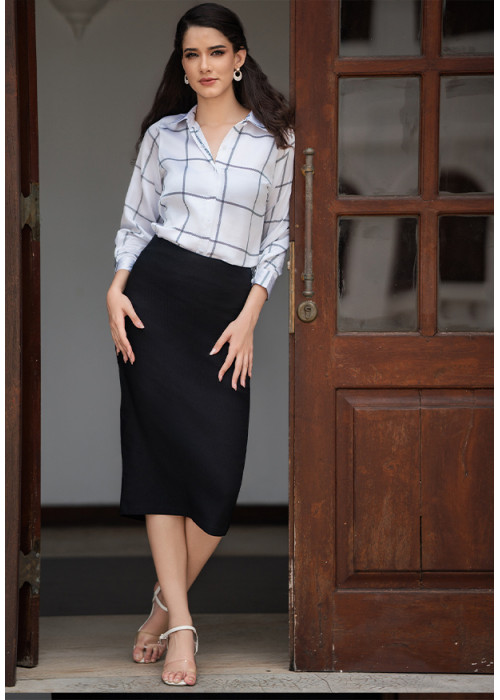 ANIKA BLACK SKIRT