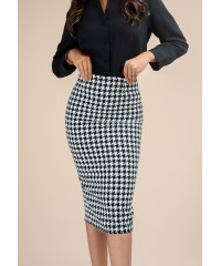 ANIKA CHECK SKIRT 