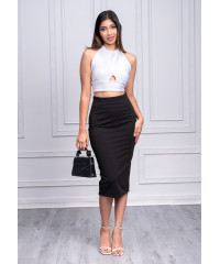 ANIKA BLACK SKIRT