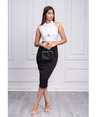 ANIKA BLACK SKIRT