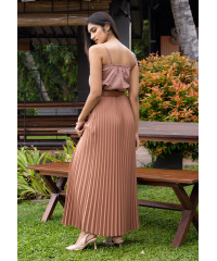 LIVVIE PLEATED SKIRT