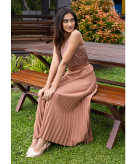 LIVVIE PLEATED SKIRT