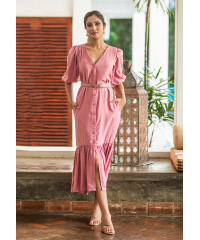 SIENNA DUSK PINK DRESS