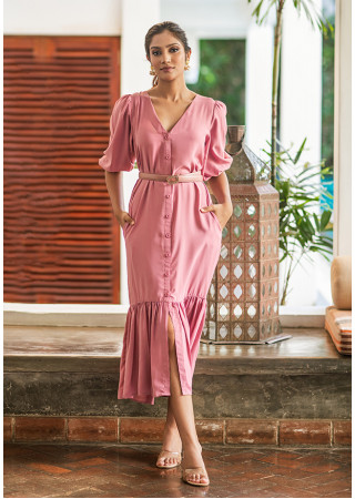 SIENNA DUSK PINK DRESS