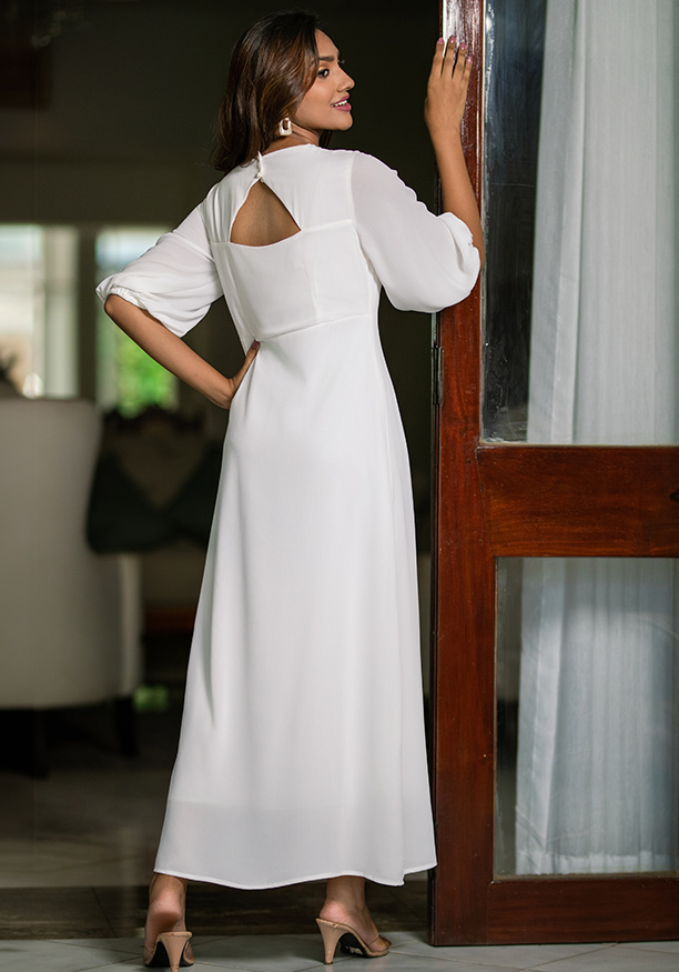 SAGE OFF WHITE DRESS