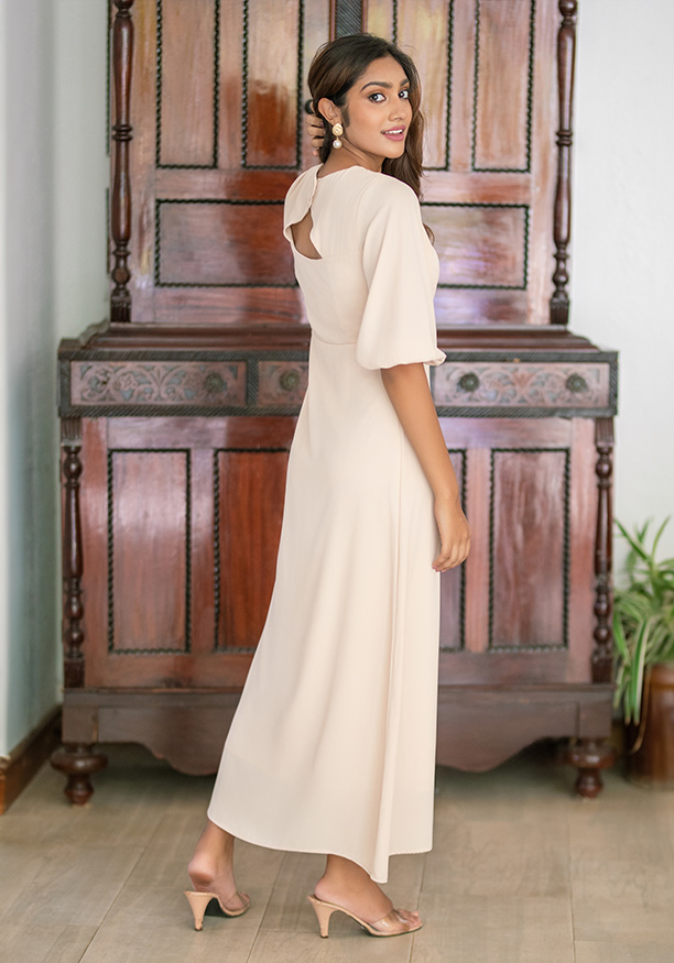 SAGE CREAM DRESS 