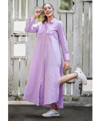 AVA PURPLE SHIRT DRESS 