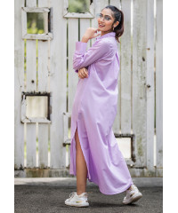 AVA PURPLE SHIRT DRESS 