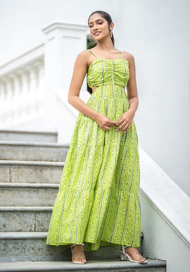 NATALIA TIERED DRESS 