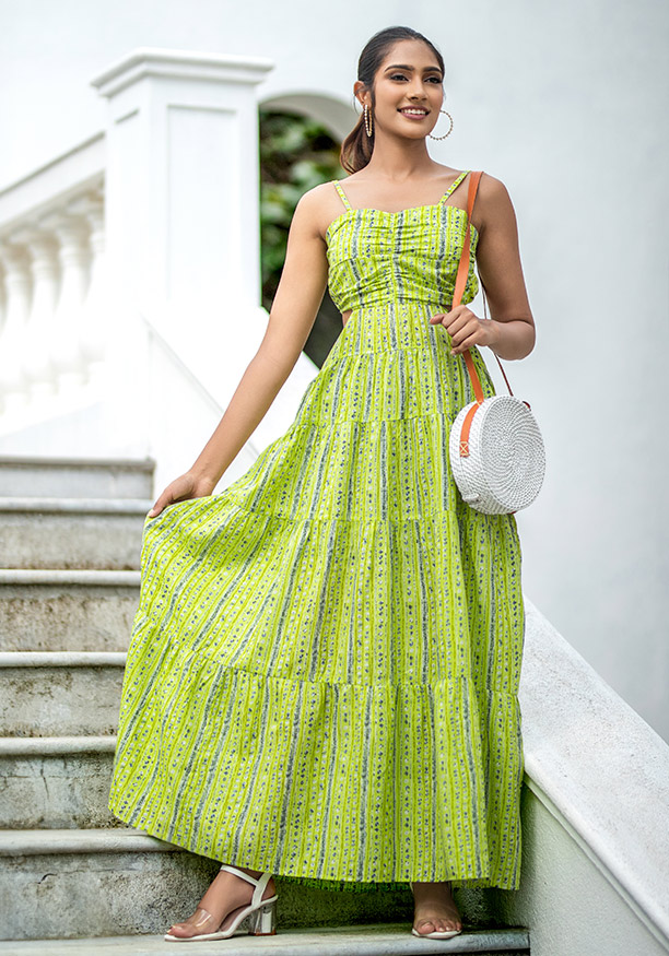 NATALIA TIERED DRESS 
