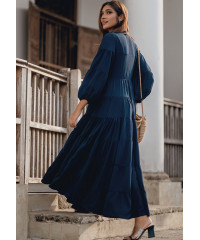 CLOE PAUEL NAVY BLUE DRESS 