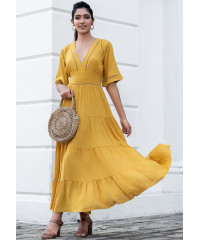 SERENITY YELLOW DRESS