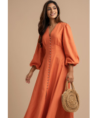 ADLEIGH ORANGE DRESS